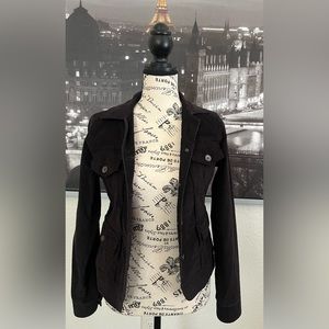 Lucky Brand XS Corduroy Dark Brown Jacket
